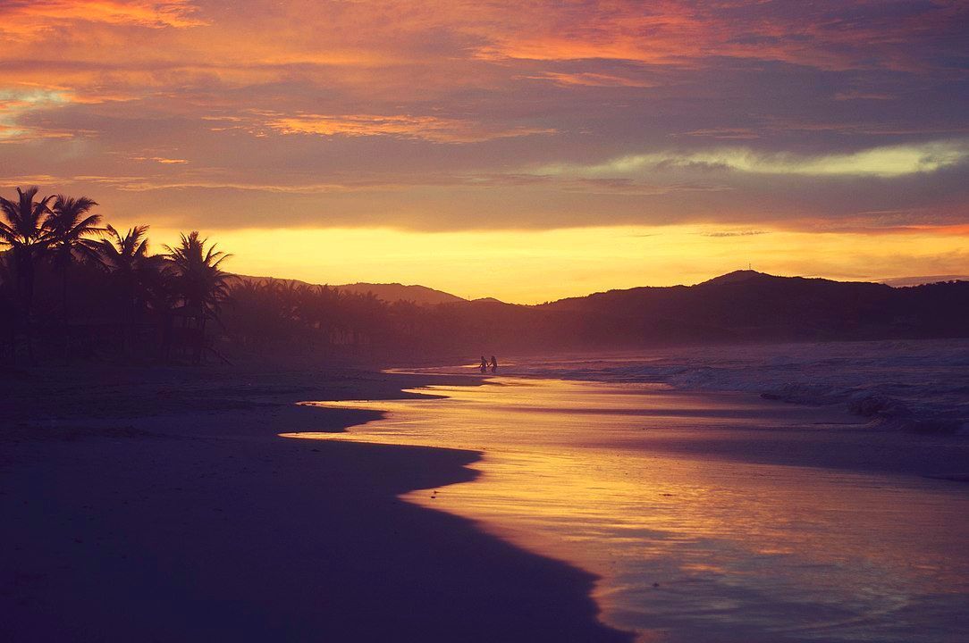 Atardecer Playa El Agua